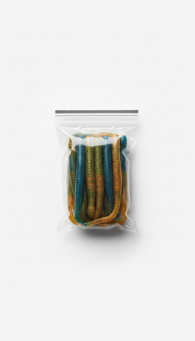 Soft Plastic Creature Baits Resealable Pack