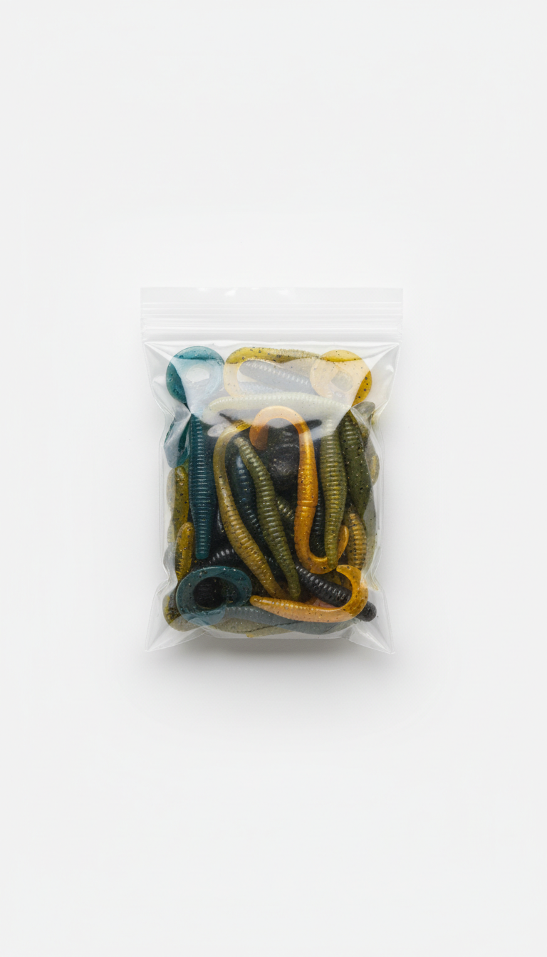 Soft Plastic Assorted Variety Resealable Pack