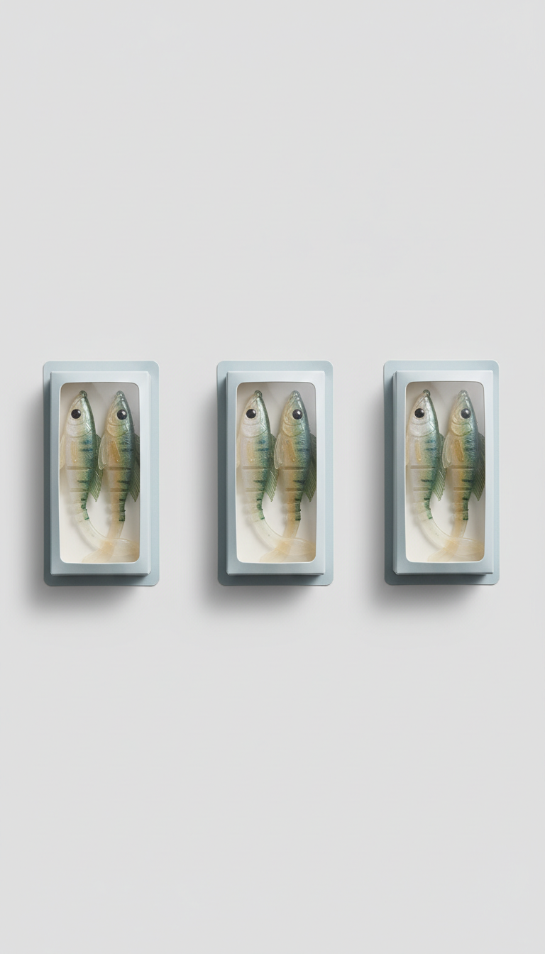 Pale Sand Perch Soft Plastics