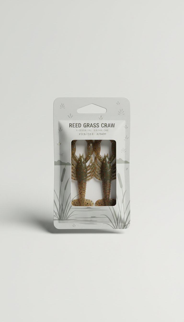Reed Grass Craw Saltwater Bait Pack